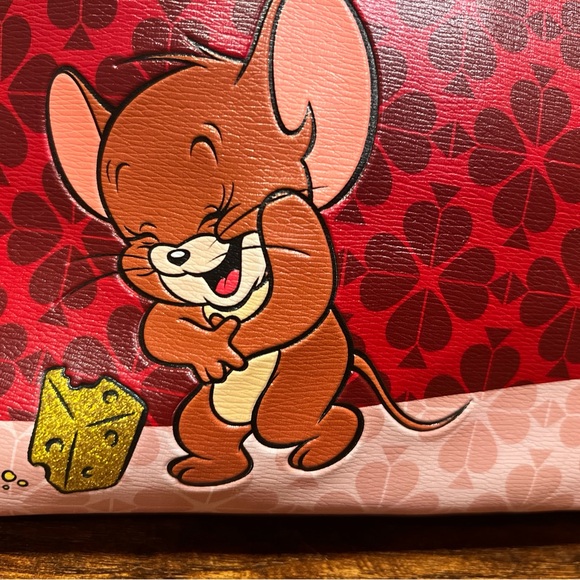 Kate Spade ♠️ New York X Tom & Jerry Large Tote, HIGHLY DISCOUNTED, Brand New - Picture 2 of 13